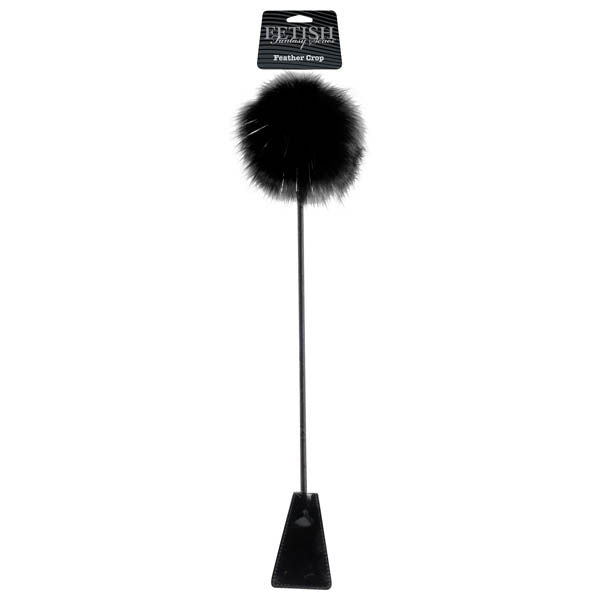 Fetish fantasy series limited edition - feather crop - Product front view  | Flirtybay.com.au